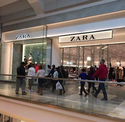 zara in garden state mall