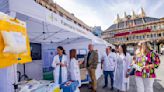 Ciudad Real: La plaza Mayor, escenario del 'Paseo de la Salud' de los farmacéuticos
