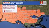 Monday AM Forecast: First Heat Advisory of 2024 goes into effect today