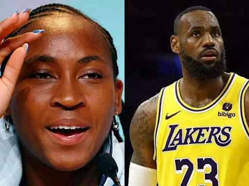 Paris Olympics: Tennis star Coco Gauff 'concerned' about height difference with fellow USA flagbearer LeBron James | Paris Olympics 2024 News - Times of India