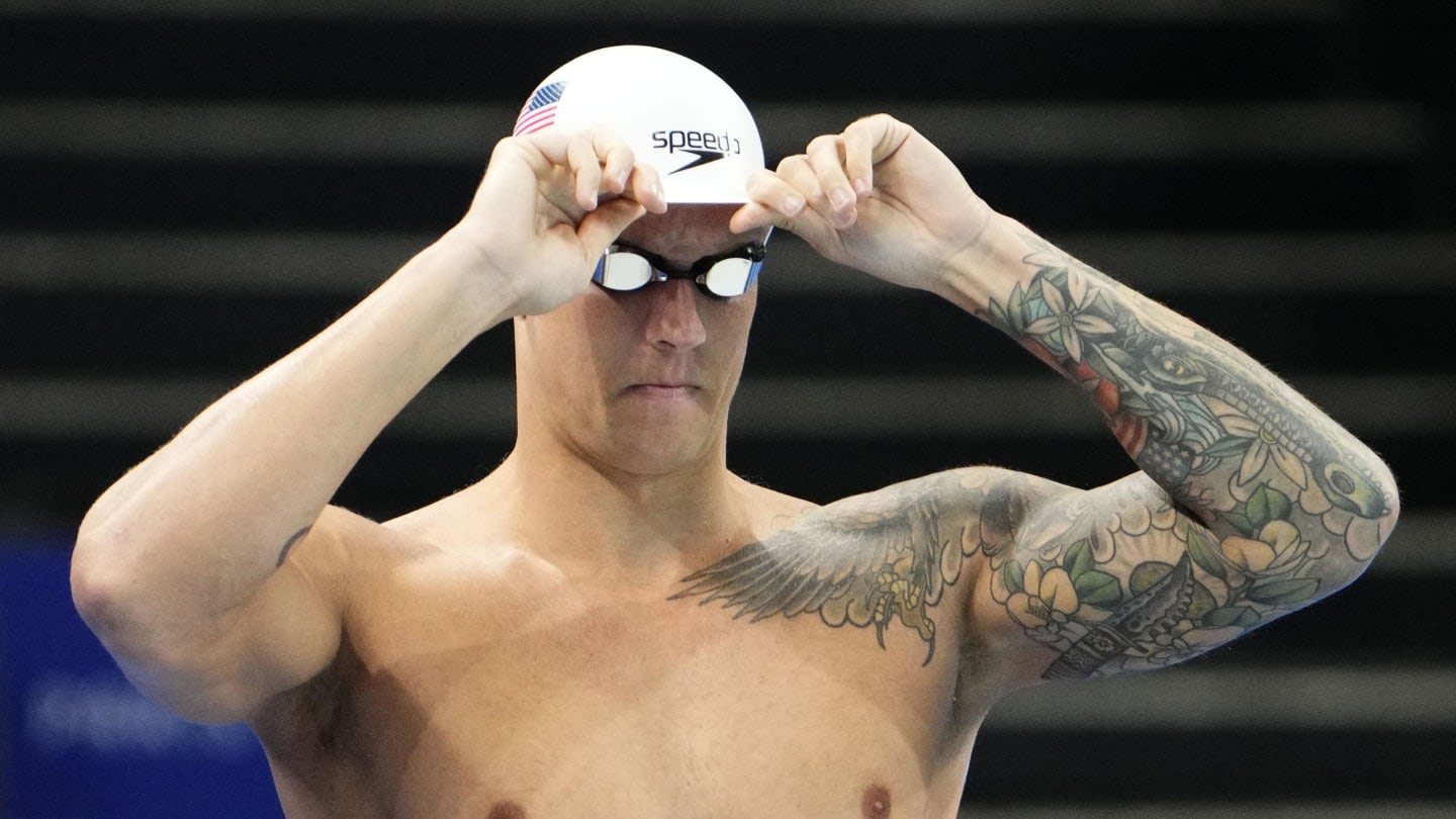 Ex-Gators Swimmer Caeleb Dressel Off to Fast Start at Olympics Games in Paris
