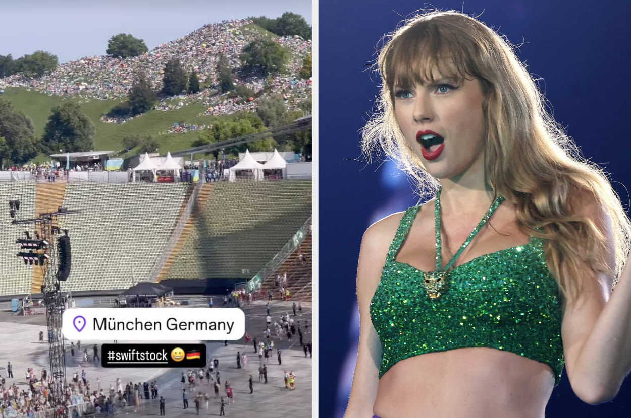 These Pictures Of Taylor Swift Fans Extreme Tailgating On A Hill Are Going Viral
