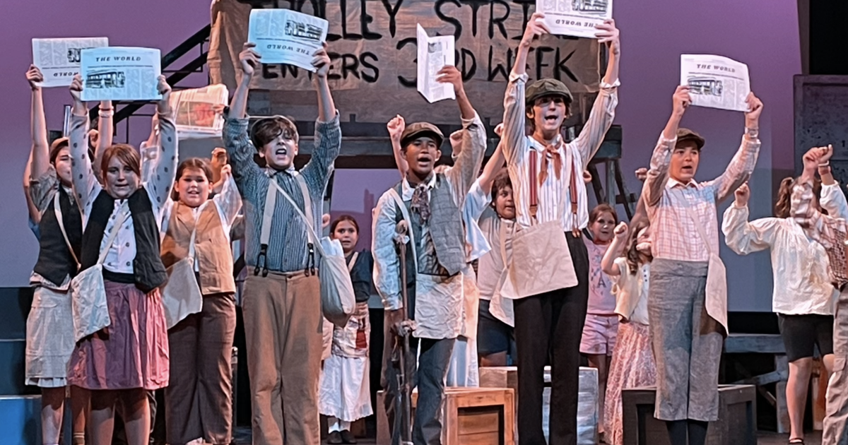 Read all about it! “Newsies Jr.” opens at Dreamland Thursday