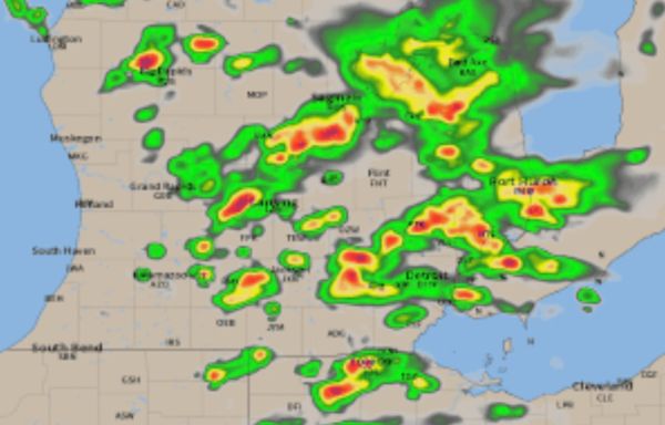 Are tornadoes going to track to southeast Michigan, Ann Arbor, Detroit?