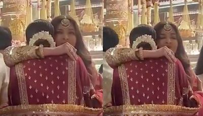 Aishwarya Rai Gets 'Emotional' While Hugging Pregnant Deepika Padukone at Ambani Wedding | Watch - News18