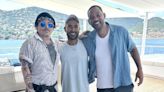 Johnny Depp y Will Smith, de vacaciones juntos en Italia antes de subirse al escenario con Andrea Bocelli