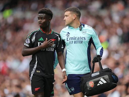 Arsenal injury update: Bukayo Saka, Martin Odegaard, Riccardo Calafiori latest news and return dates