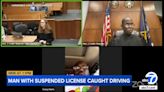 Man with suspended license appears in Michigan court over Zoom while driving