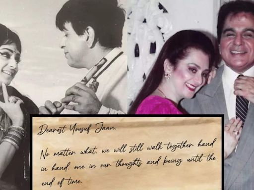 Saira Banu pens a heartfelt letter on Dilip Kumar's 3rd death anniversary; says, “I shall belong to you and you alone forever and ever” - Exclusive | - Times of India