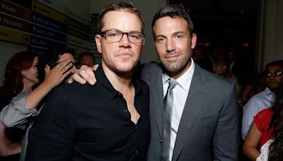 Ben Affleck and Matt Damon look adorable in childhood throwback snap