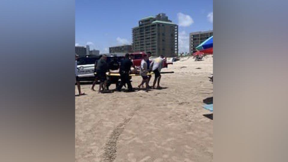 At least 4 people were bitten in shark attacks in Texas and Florida since the Fourth of July