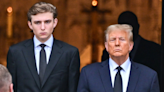 Trump says son Barron advises him on politics: ‘He is a smart one’