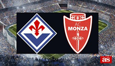 Fiorentina vs Monza: estadísticas previas y datos en directo | Serie A 2023/2024