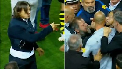 VIDEO: Matías Almeyda protagoniza pelea en el futbol de Grecia | El Universal