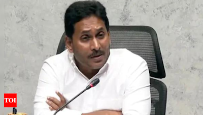 Cops thwarted temple visit, claims ex-Andhra CM Jagan Reddy; a blatant lie, says N Chandrababu Naidu | Vijayawada News - Times of India