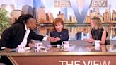 Whoopi Goldberg surprised Sydney Sweeney live on “The View” with candy gifts from 'under my chest'