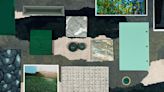 Roric Tobin’s verdant assortment of embroidered fabric, glossy tile and richly veined marble