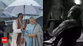 Amitabh Bachchan drops romantic PIC with Jaya Bachchan from the set as he holds the umbrella for her, talks about Mumbai rains, netizens react | Hindi Movie News - Times of India