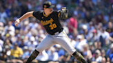 Paul Skenes strikes out 11 in 6 no-hit innings, gets 1st win as the Pirates beat the Cubs