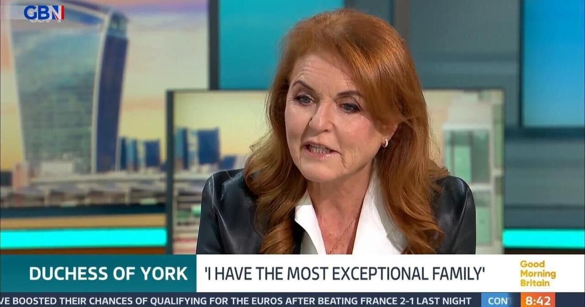 Sarah Ferguson shares advice she received from Queen Elizabeth II just before the monarch died