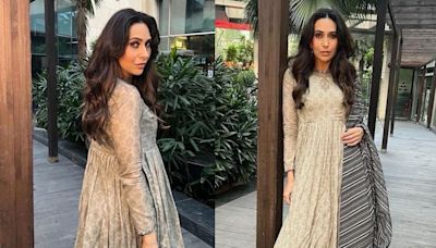 Karisma Kapoor Channels Her Inner Anarkali on a Bright Sunny Day - News18
