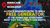 La Porte resident have a chance to win a free generator Saturday