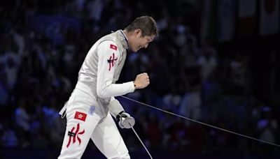 巴黎奧運》香港第2金入袋打破72年隊史紀錄 「劍神」張家朗連霸男子鈍劍