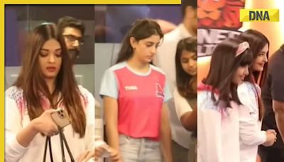 Watch: Aishwarya Rai, Aaradhya Bachchan 'ignore' Navya Naveli Nanda in throwback viral video, netizens react