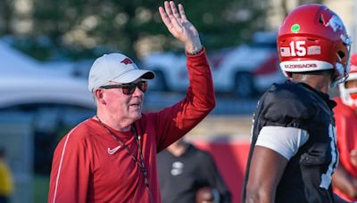 Arkansas Reveals Old Formation During Practice That Could be Big