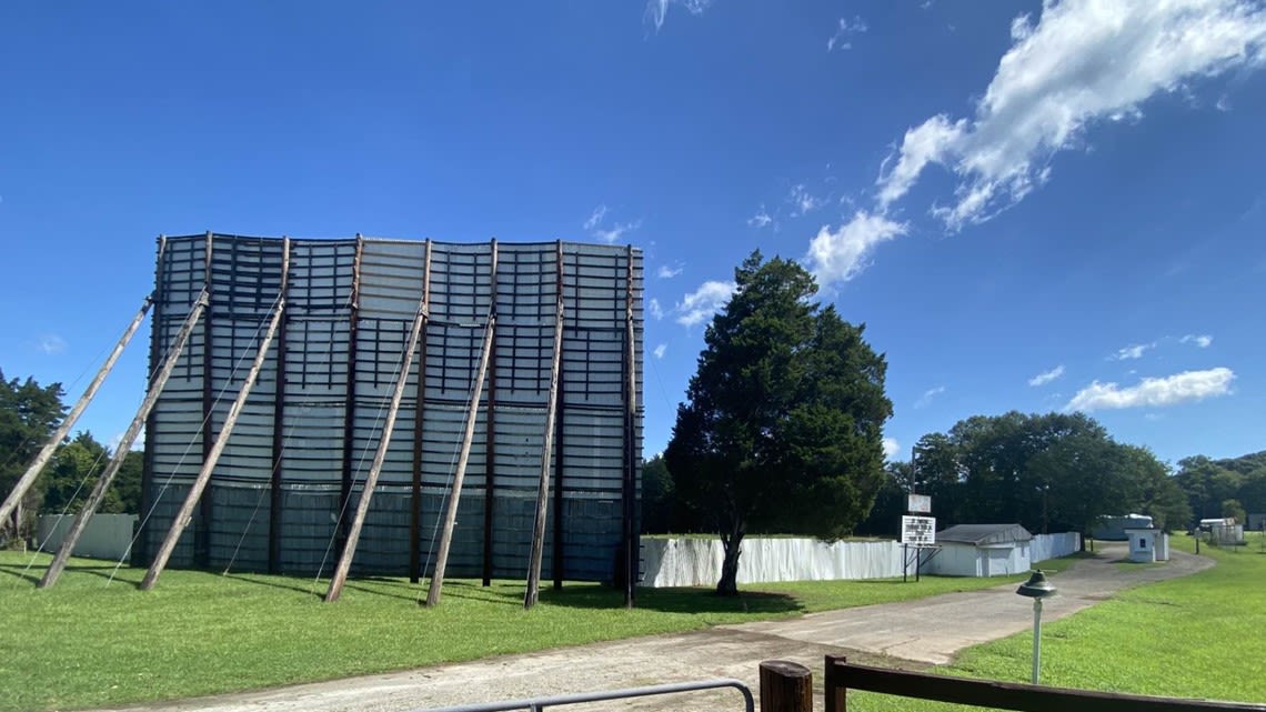 'Chin up high': Beloved Belmont drive-in closed indefinitely after severe weather