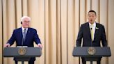 German president applauds democratic progress in Thailand