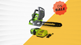 Tackle Storm Cleanup With 46% Off This Compact But Powerful Greenworks Mini Chainsaw