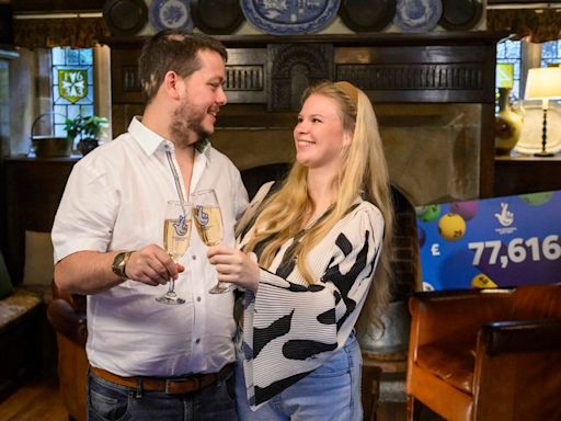 Huddersfield couple's 'surreal moment' after scooping big Lottery win