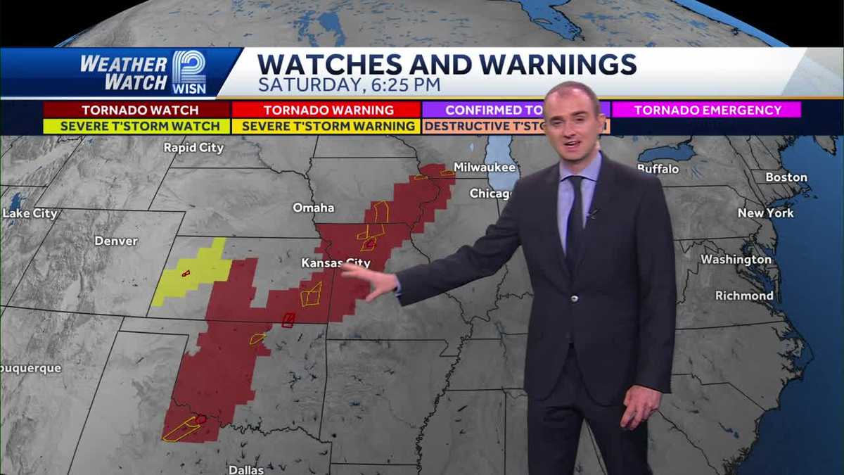 Weather: Severe Storms Possible Tonight