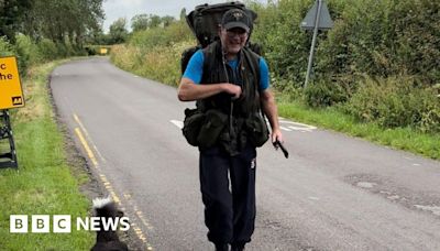 Gloucestershire veteran completes Help For Heroes 150-mile walk