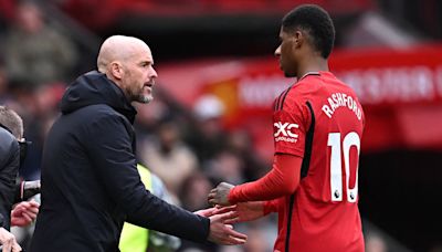 Erik ten Hag uses Cristiano Ronaldo analogy to praise Marcus Rashford after Southampton goal