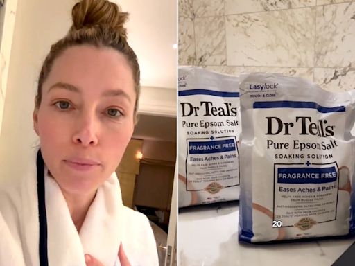 Jessica Biel Soaked in 20 Lbs. of Epsom Salt Before Met Gala — What Are the Benefits?