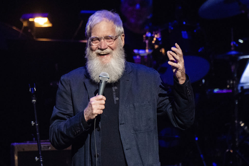 David Letterman will headline Biden fundraiser at Hawaii governor’s home on July 29, AP source says