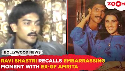 Old Video of Ravi Shastri’s Embarrassing Encounter with Ex Amrita Singh Goes Viral