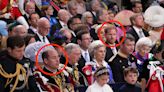 Photos show how Prince William and Prince Harry kept their distance at the coronation