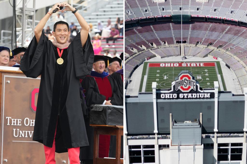 Ohio State commencement speaker was on ayahuasca when he wrote cringe-worthy speech peddling bitcoin, forcing sing-alongs