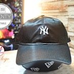New Era MLB New York Yankees Satin 9twenty 紐約洋基迷你logo緞布黑色老帽