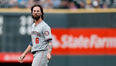 Watch: Nationals Outfielder Threatens to Beat Up Padres Fan Twice His Age