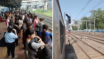 Mumbai: Western Railway Local Services Disrupted Due To Technical Snag Between Mira Road-Bhayandar; Several Trains Cancelled...