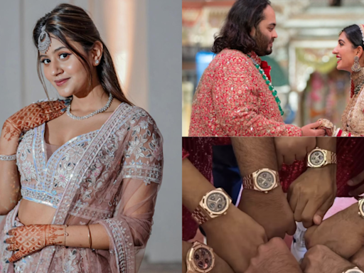 Anant Ambani and Radhika Merchant's wedding: Lock Upp fame Anjali Arora reacts to the Rs 2 cr worth watches in return gift | - Times of India