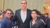 Anant Ambani and Radhika Merchant wedding: The Great Khali towers over Shah Rukh Khan & Aryan Khan in new picture