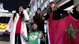 Morocco’s sensational World Cup victory over Spain sparks ‘utter bedlam’ in London as jubilant fans pour onto streets