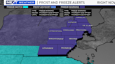 Freeze warnings for all Southeast Michigan counties Wednesday night