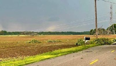 Storms down transmission towers; threat continues into Tuesday, officials say