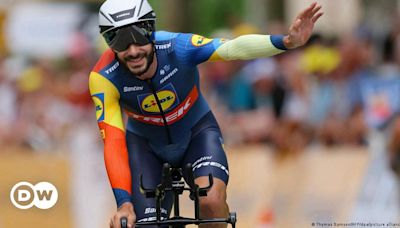 Tour de France: Cyclist Bernard fined for kissing wife – DW – 07/06/2024